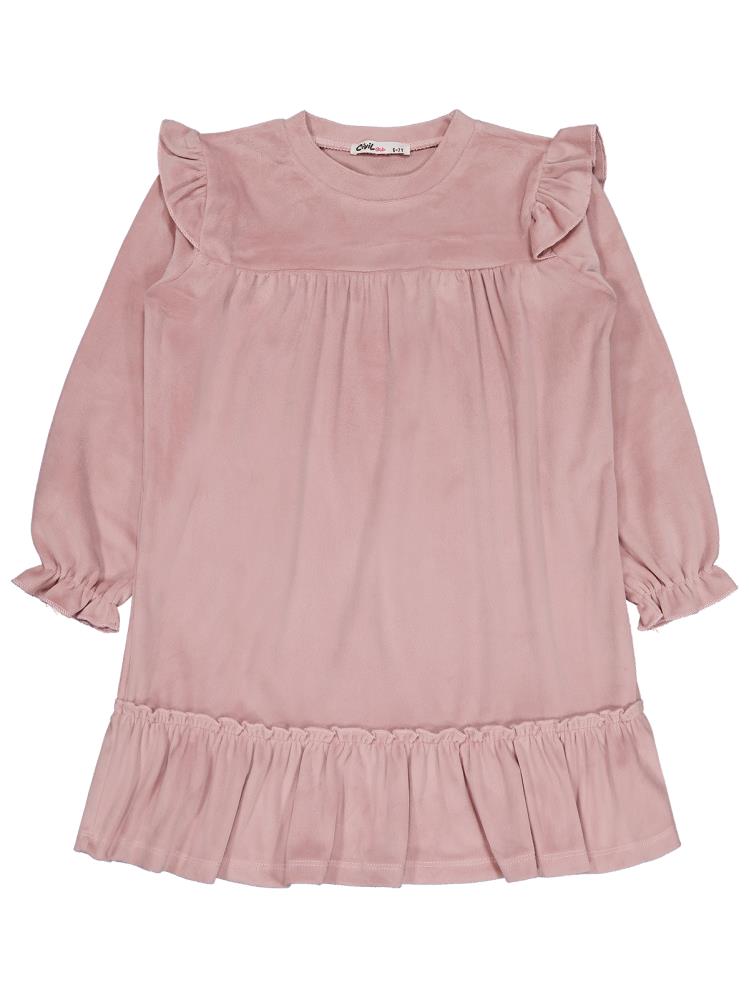 Civil Girls 6-9 Yaş Elbise - Pembe