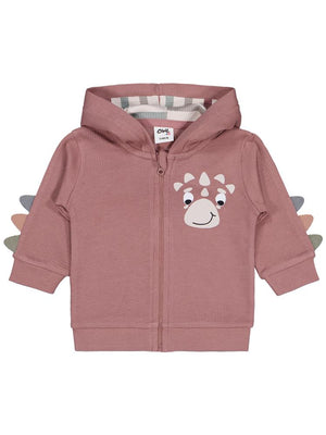 Civil Baby Dinozor Baskılı 6-18 Ay Hırka - Kahverengi