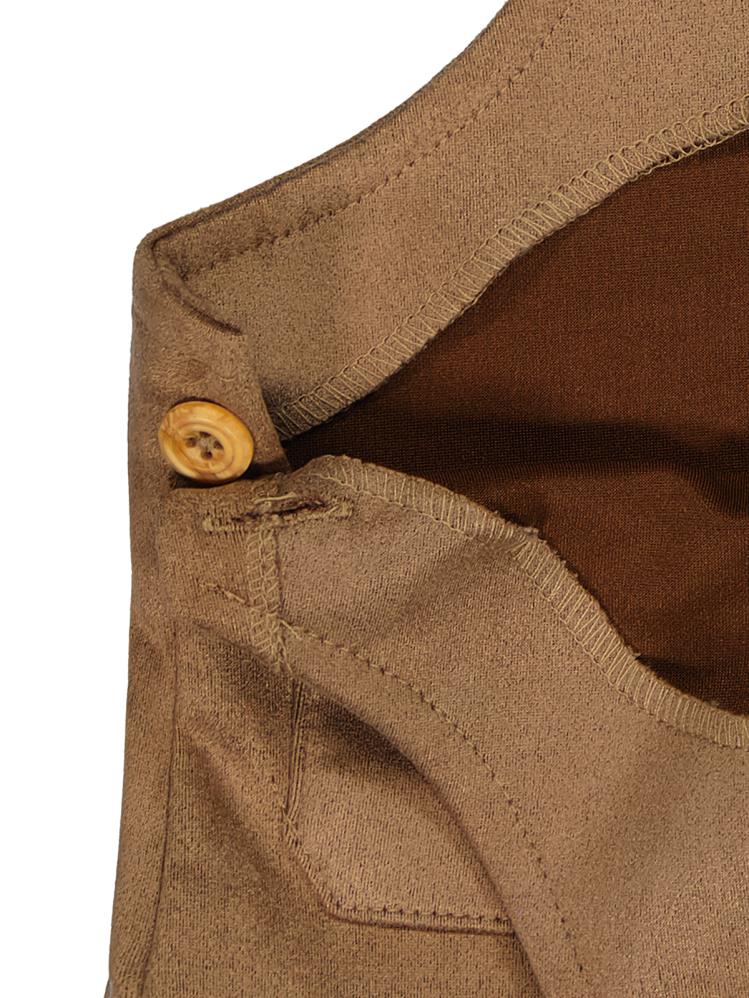 Civil Baby Süet 6-18 Ay Elbise - Bej