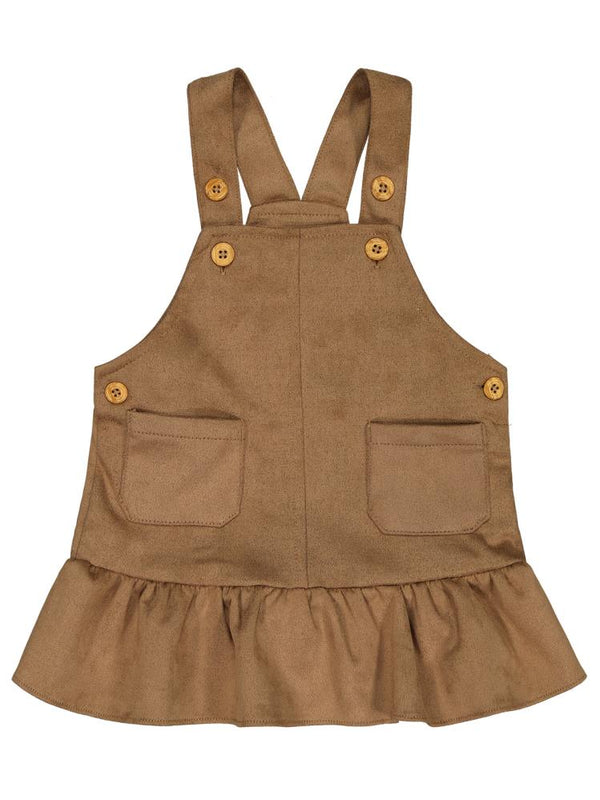 Civil Baby Süet 6-18 Ay Elbise - Bej