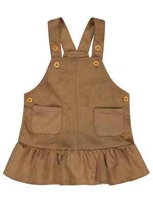 Civil Baby Süet 6-18 Ay Elbise - Bej