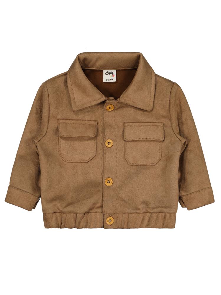 Civil Baby Süet 9-18 Ay Ceket - Bej