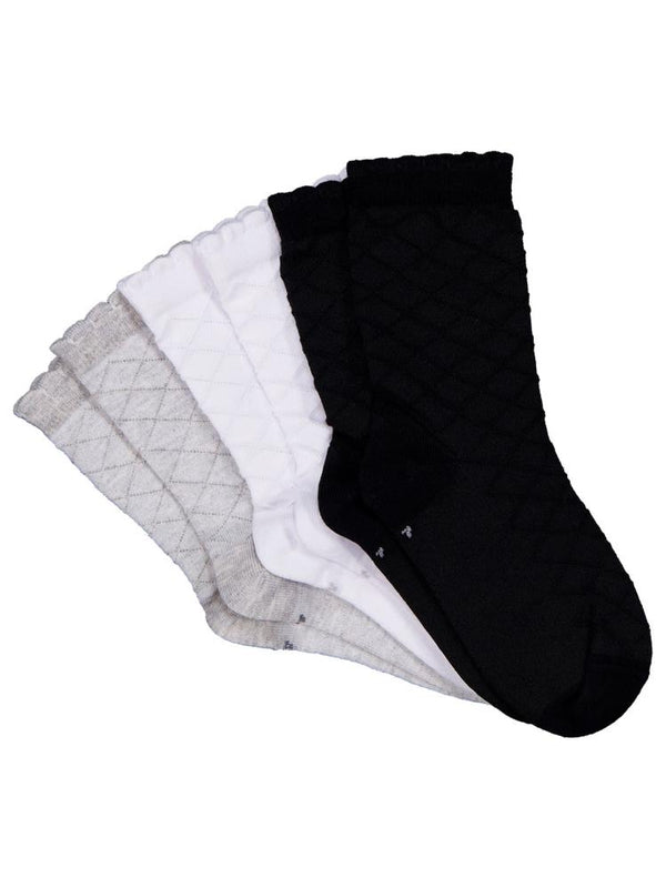 Civil Girls Petek 3'lü 3-11 Yaş Kız Soket Çorap
