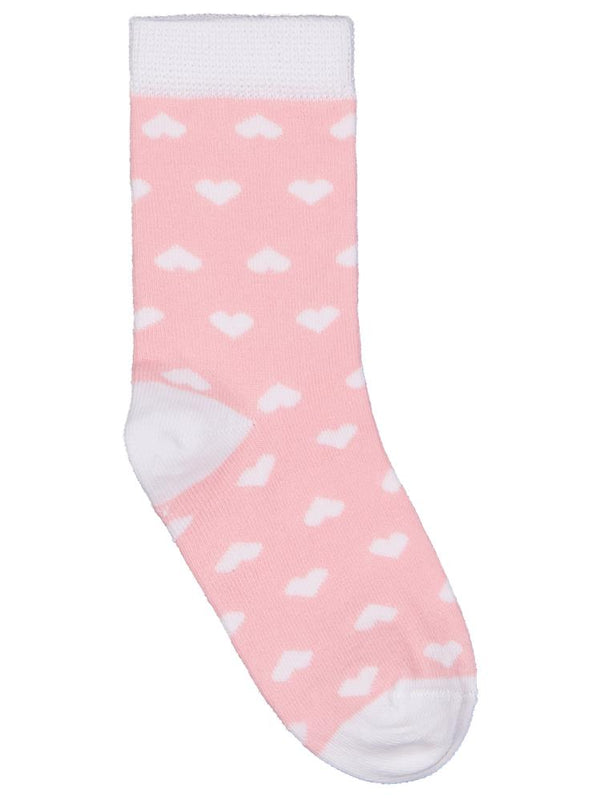 Civil Girls Kalp 3'lü 3-11 Yaş Kız Soket Çorap