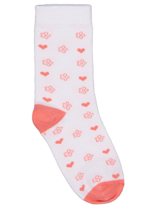 Civil Girls Kalp 3'lü 3-11 Yaş Kız Soket Çorap