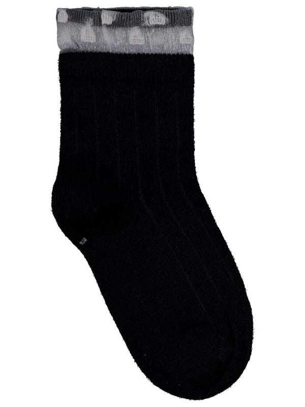 Civil Girls Derbili Tüllü 3'lü 3-11 Yaş Kız Soket Çorap