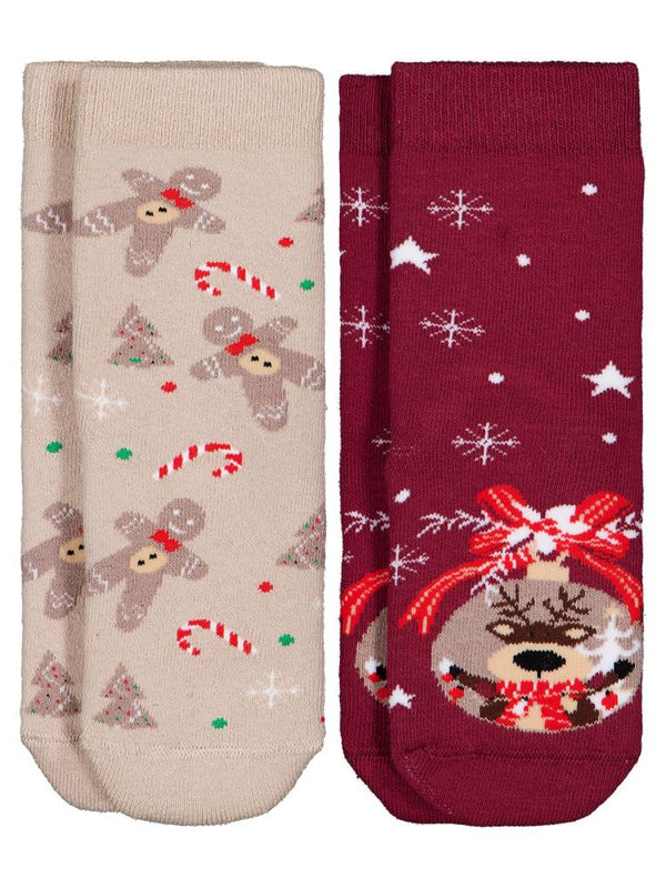 Civil Boys Gift Deer Havlu 2'li 3-11 Yaş Erkek Soket Çorap