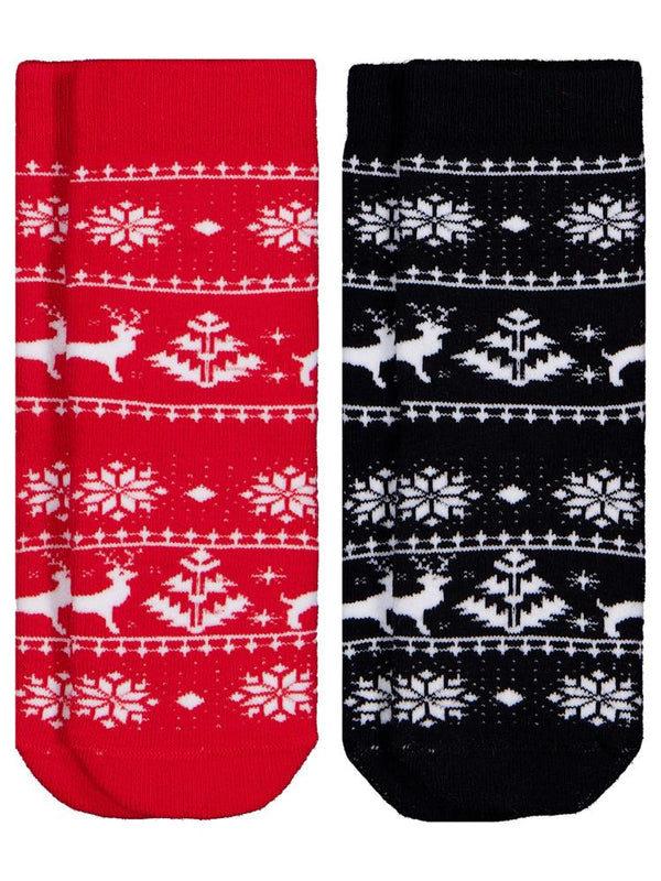 Civil Girls Snow Deer Havlu  2'li 3-11 Yaş Kız Soket Çorap