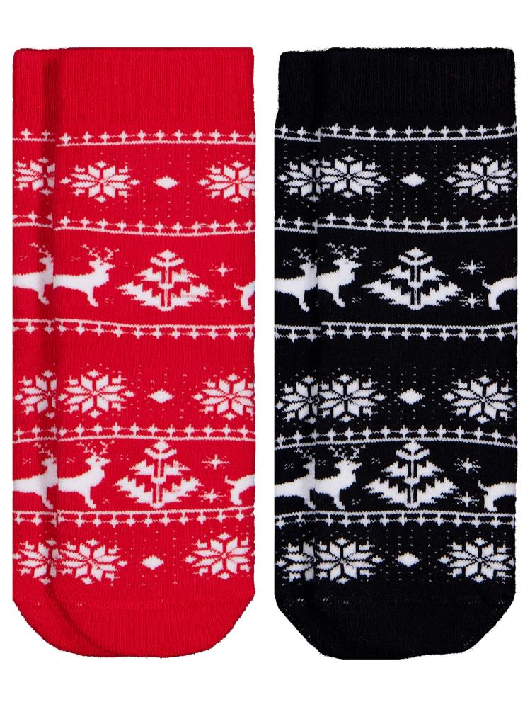 Civil Girls Snow Deer Havlu  2'li 3-11 Yaş Kız Soket Çorap