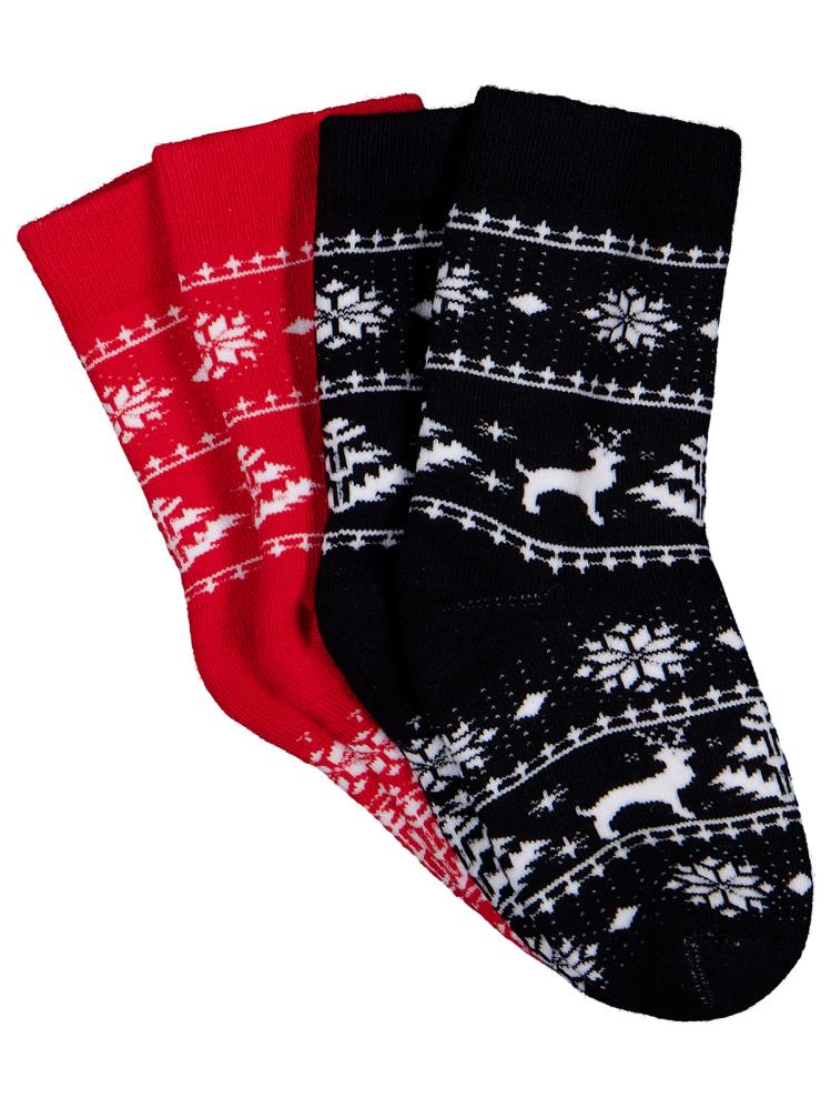 Civil Girls Snow Deer Havlu  2'li 3-11 Yaş Kız Soket Çorap