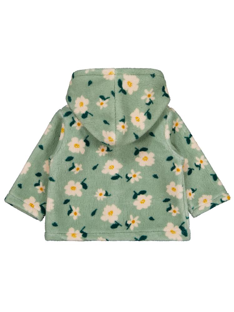 Civil Baby Çiçek Baskılı 6-18 Ay Hırka - Yeşil