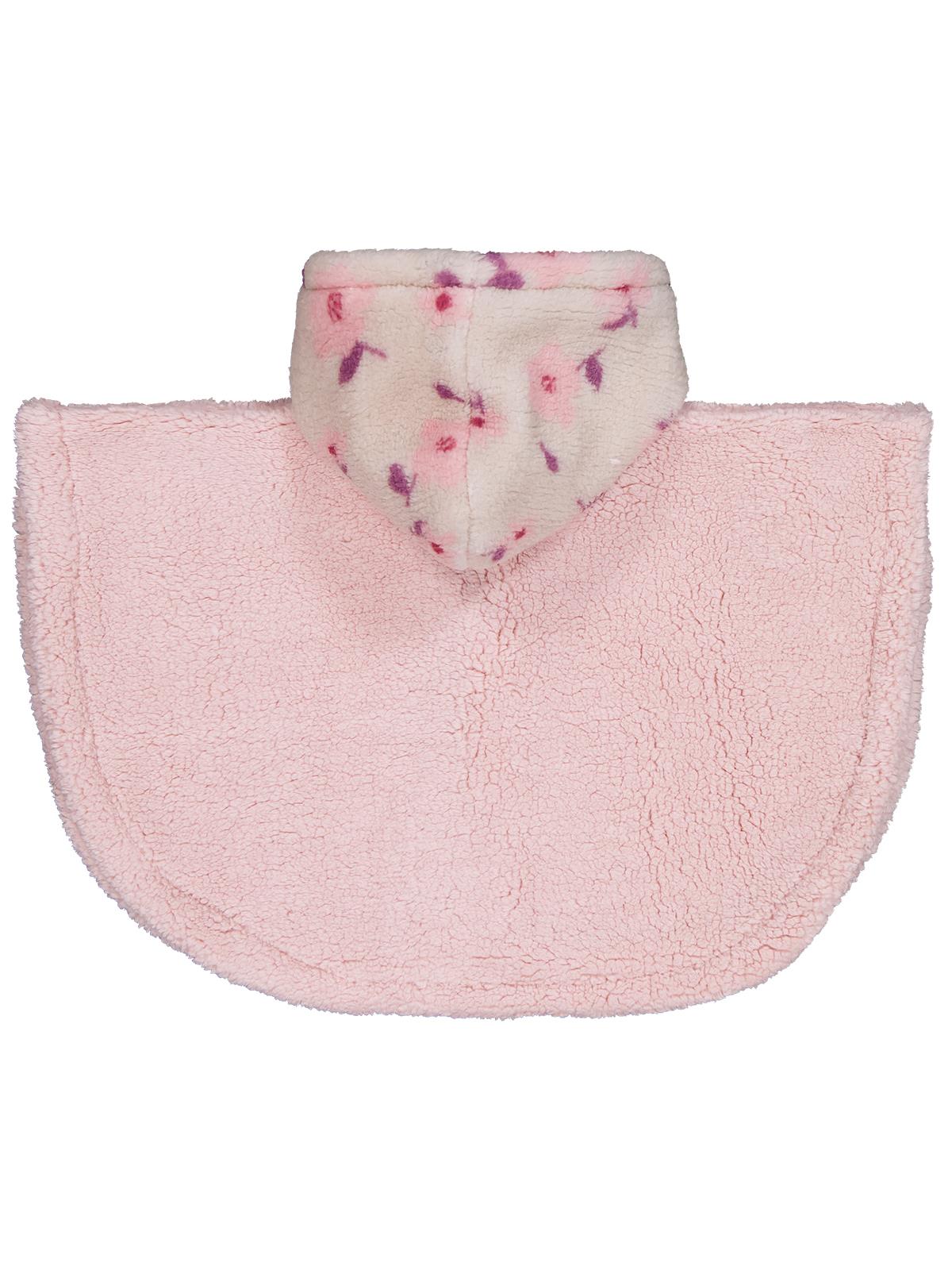 Civil Baby Çiçek Nakışlı 6-18 Ay Pelerin - Bej