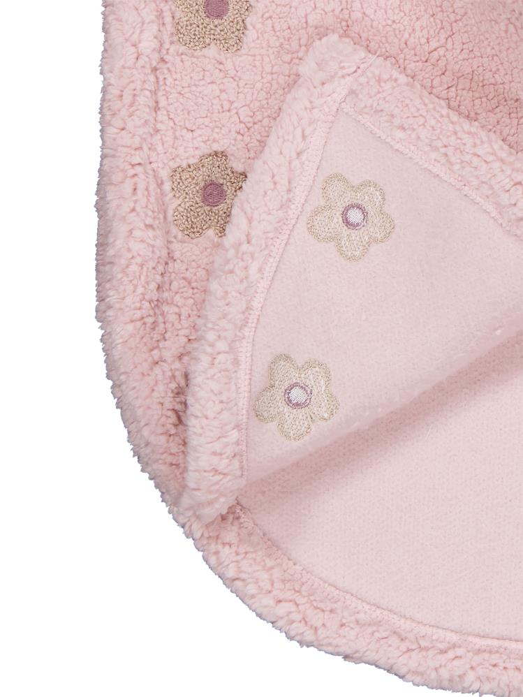 Civil Baby Çiçek Nakışlı 6-18 Ay Pelerin - Bej