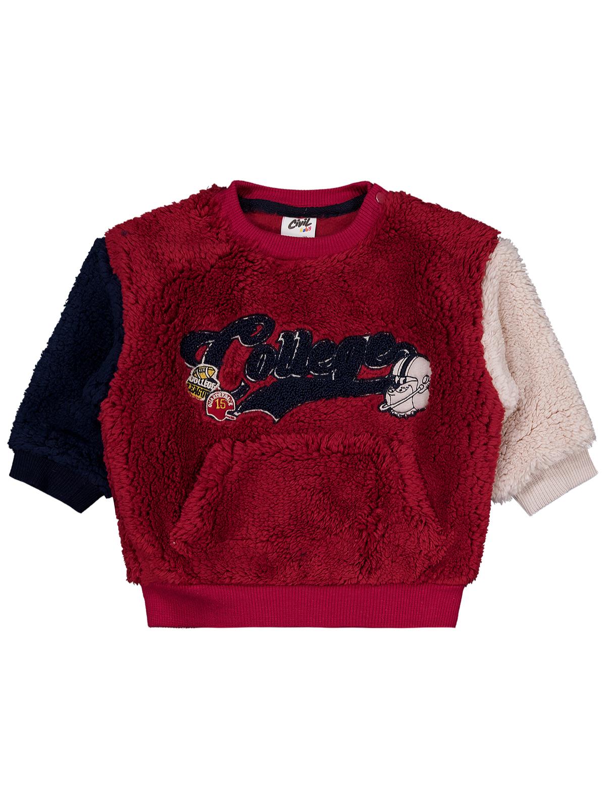 Civil Baby College Nakışlı 6-18 Ay Takım - Lacivert