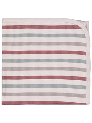 Civil Baby Çizgi Empirme Battaniye - Bej