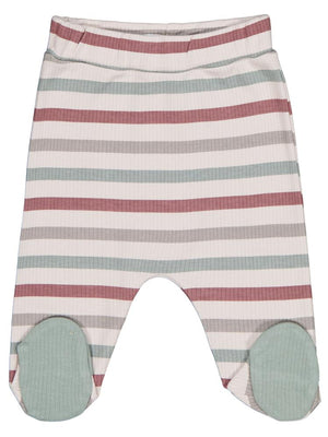 Civil Baby Çizgi Empirme 1-9 AY Tek Alt Bebe - Bej