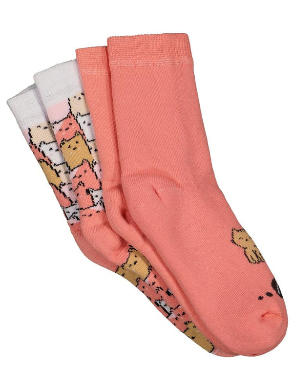 Civil Girls Cat Havlu  2'li 2-12 Yaş Kız Soket Çorap