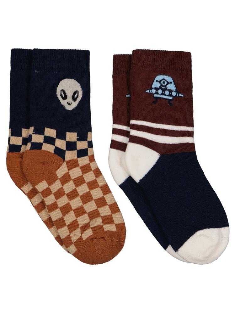 Civil Boys Alien Havlu 2'li 2-12 Yaş Erkek Soket Çorap