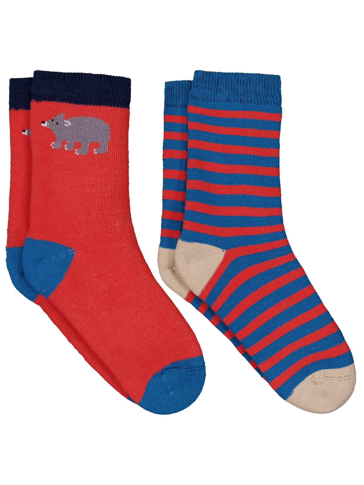Civil Boys Bear Havlu 2'li 2-12 Yaş Erkek Soket Çorap