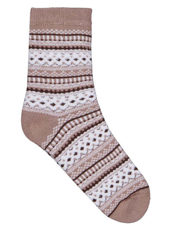 Civil Boys Triko Desen Havlu 2'li 2-12 Yaş Erkek Soket Çorap