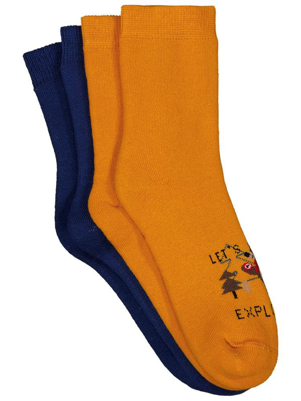 Civil Boys Cute Dog Havlu 2'li 2-12 Yaş Erkek Soket Çorap