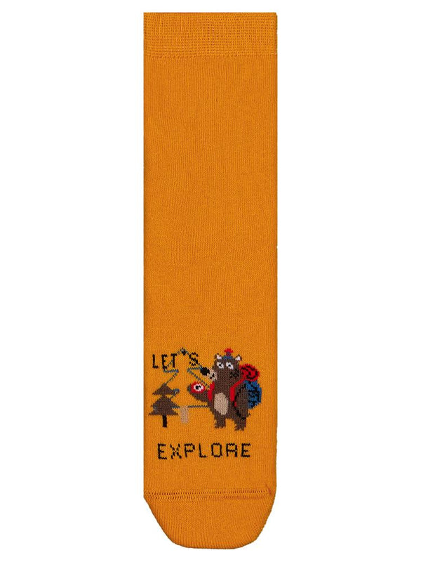 Civil Boys Cute Dog Havlu 2'li 2-12 Yaş Erkek Soket Çorap