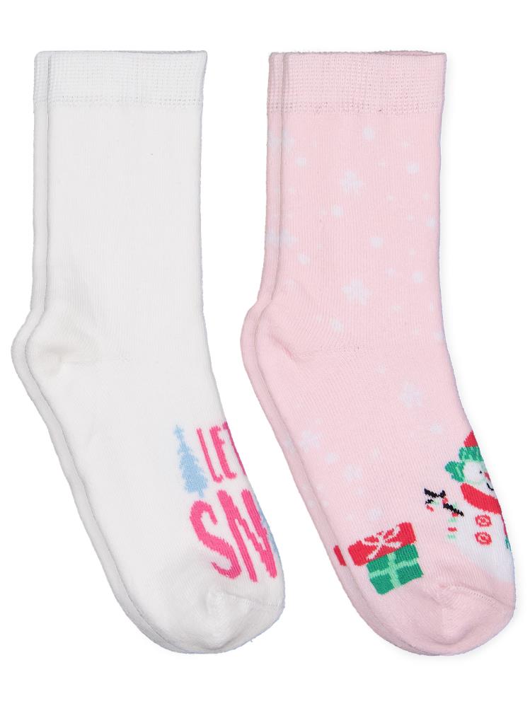 Civil Girls Let Snow Havlu  2'li 2-12 Yaş Kız Soket Çorap