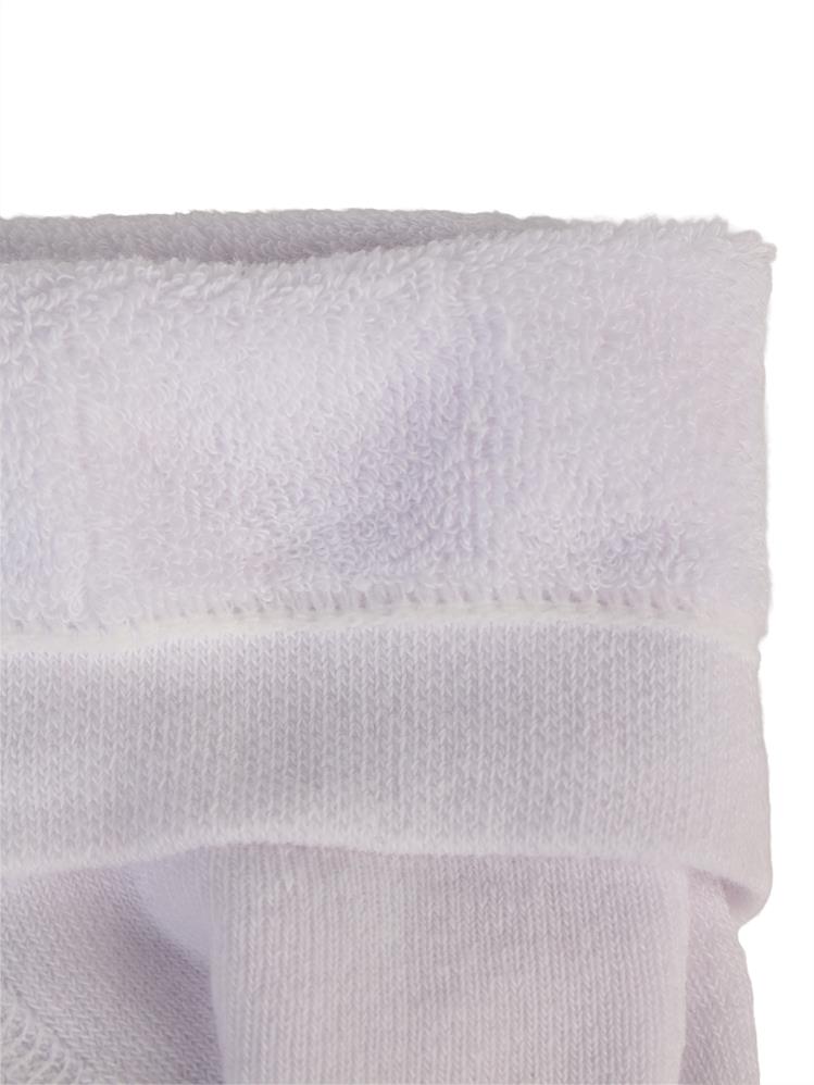 Civil Baby Simli Taç Havlu 6-18 Ay Bebek Kız Külotlu Çorap - Beyaz