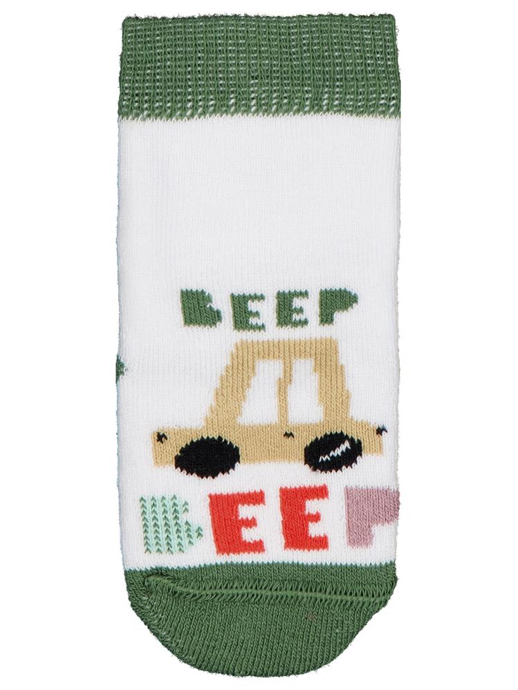 Civil Baby Beep Havlu 6-18 Ay 2'li Bebek Erk Çorap Set