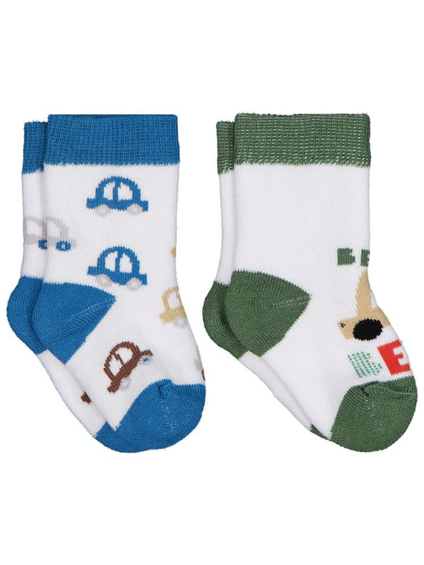 Civil Baby Beep Havlu 6-18 Ay 2'li Bebek Erk Çorap Set