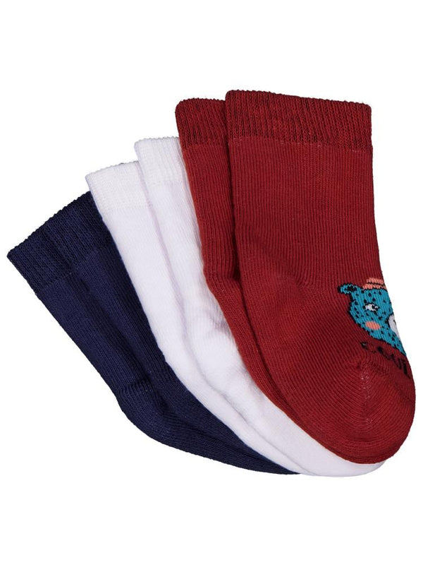 Civil Baby Animal Havlu 6-18 Ay 3'lü Bebek Erk Çorap Set