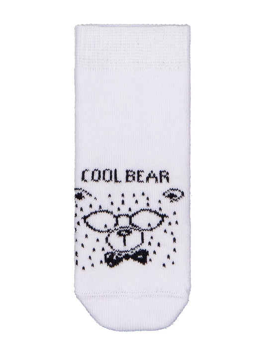 Civil Baby Animal Havlu 6- 3'lü Bebek Erk Çorap Set