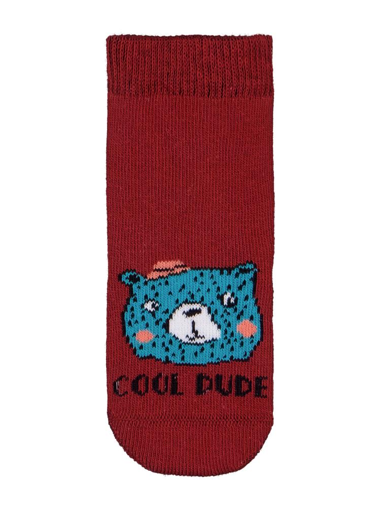 Civil Baby Animal Havlu 6-18 Ay 3'lü Bebek Erk Çorap Set