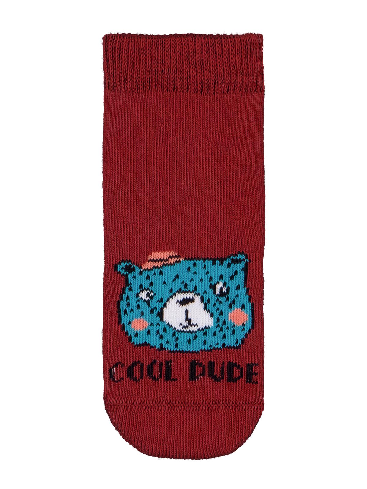 Civil Baby Animal Havlu 6-18 Ay 3'lü Bebek Erk Çorap Set