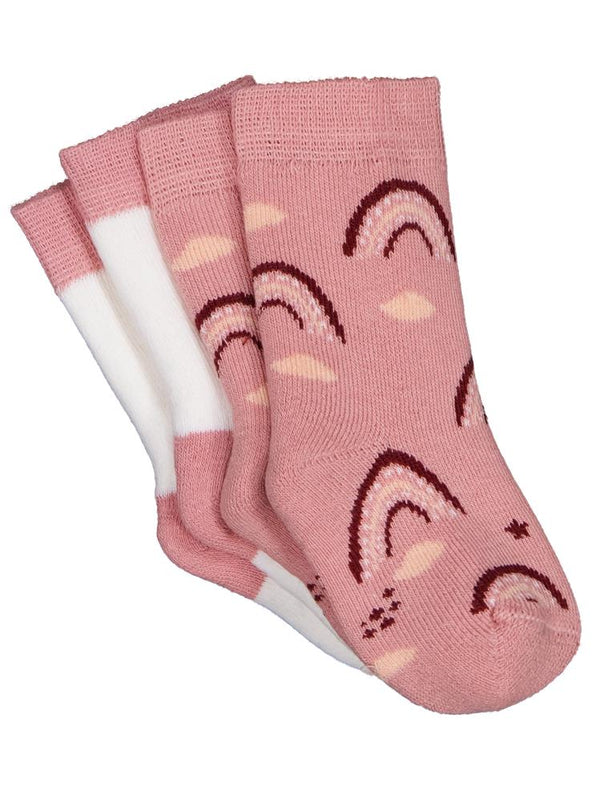 Civil Baby Bunny Havlu 6-18 Ay 2'li Bebek Kız Çorap Set