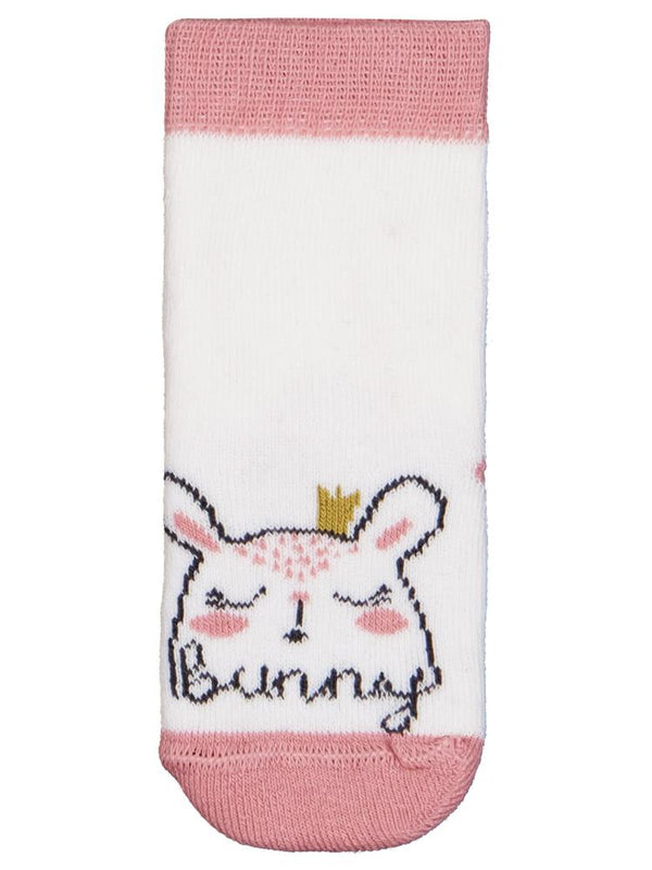 Civil Baby Bunny Havlu 6-18 Ay 2'li Bebek Kız Çorap Set