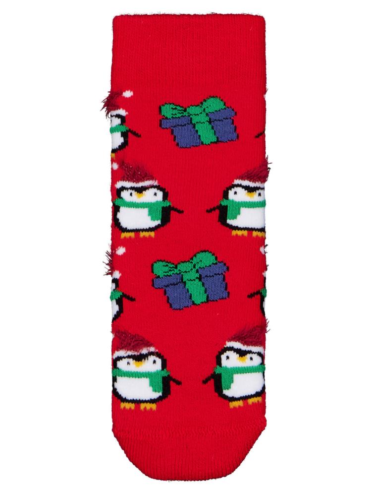 Civil Baby Penguen Havlu 6-18 Ay 2'li Bebek Kız Çorap Set