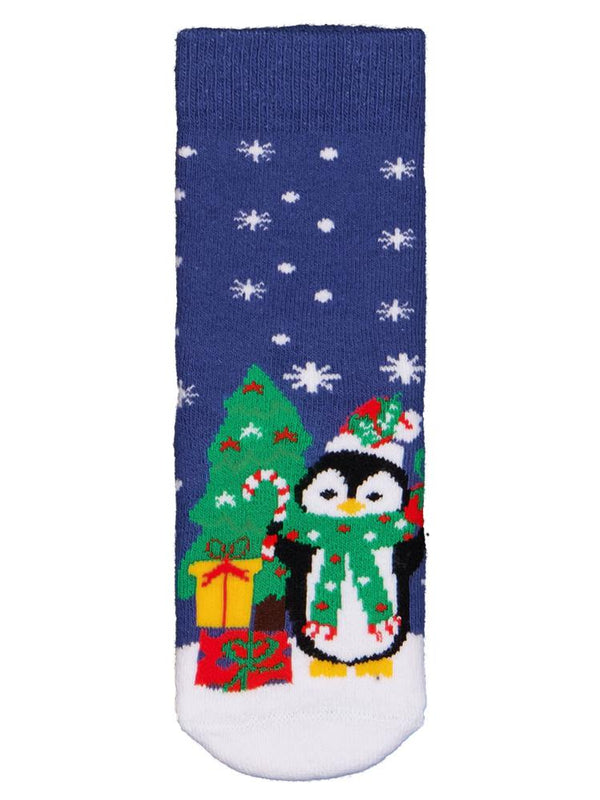 Civil Baby Penguen Havlu 6-18 Ay 2'li Bebek Kız Çorap Set