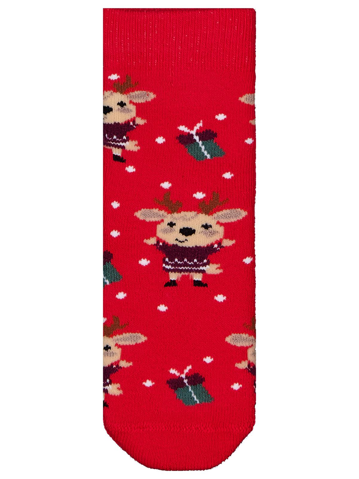 Civil Baby Geyik Havlu 6-18 Ay 2'li Bebek Erkek Çorap Set