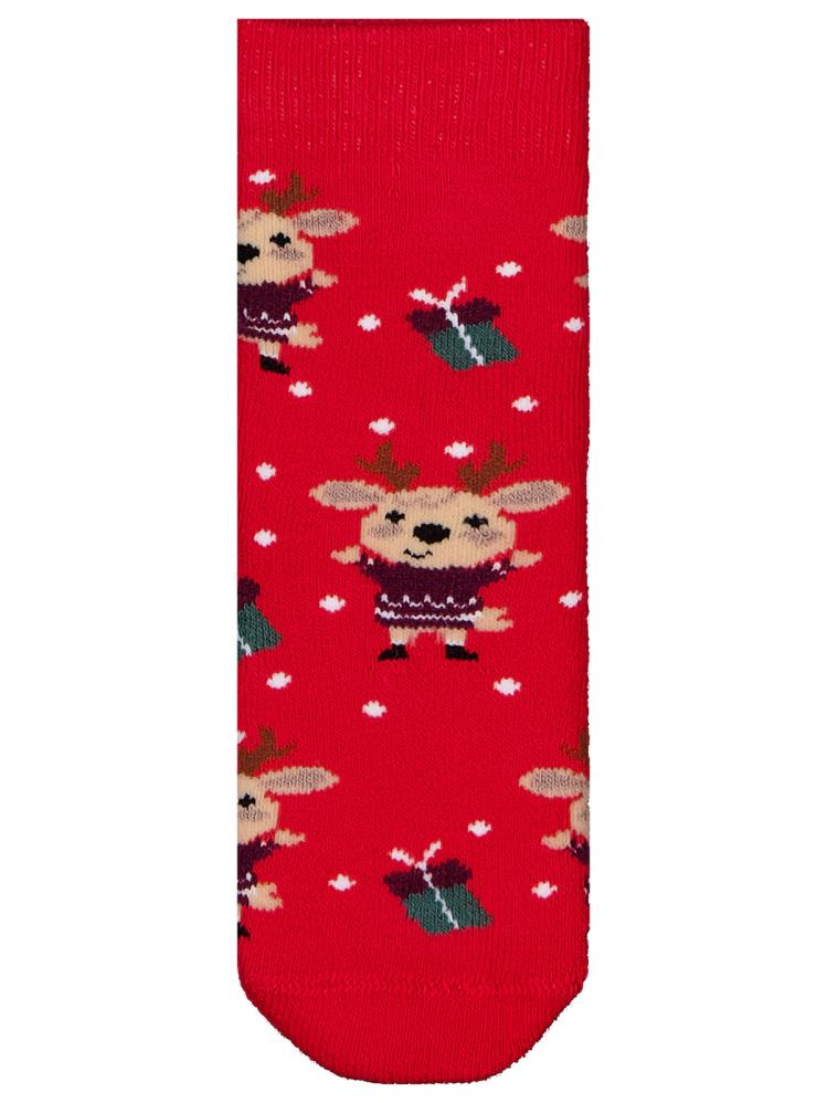 Civil Baby Geyik Havlu 6-18 Ay 2'li Bebek Erkek Çorap Set