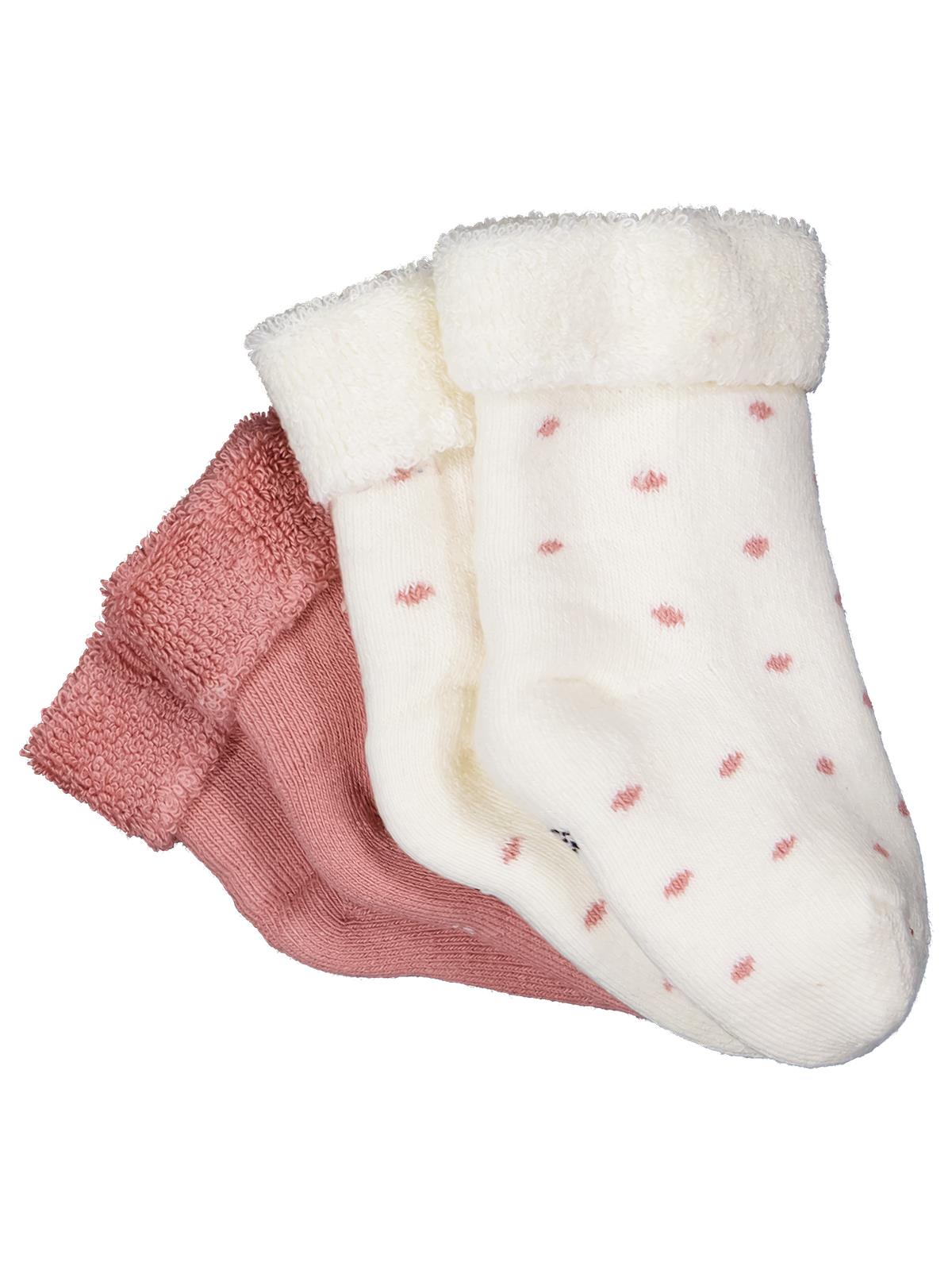 Civil Baby Mini Bunny Kıvrık Havlu 6-18 Ay 2'li Bebek Kız Çorap Set