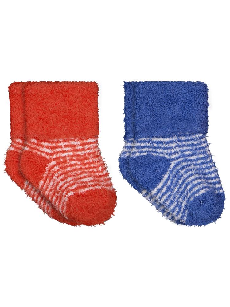 Civil Baby Yumoş İp Kıvrık 6-18 Ay 2'li Bebek Erkek Çorap Set