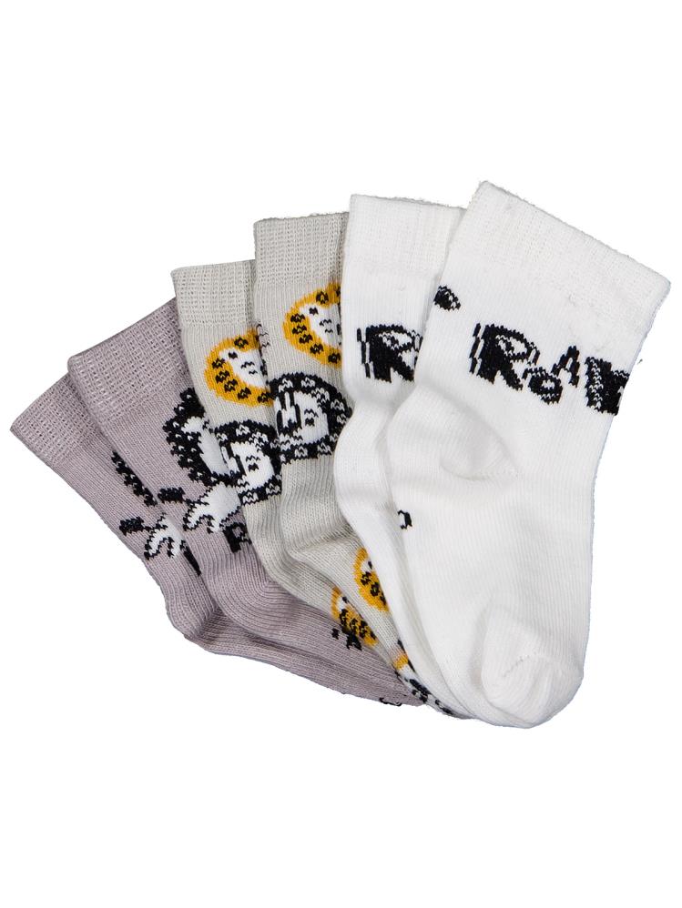 Civil Baby Roar 3'lü 6-18 Ay Bebek Erkek Çorap Set