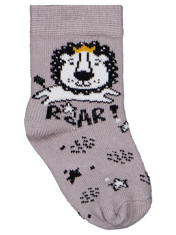 Civil Baby Roar 3'lü 6-18 Ay Bebek Erkek Çorap Set