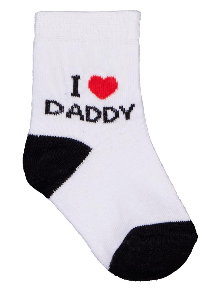 Civil Baby I Mom Dad  3'lü 6-18 Ay Bebek Kız Çorap Set