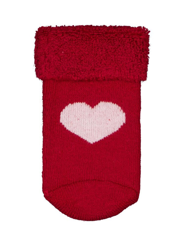 Civil Baby Kalp Kıvrık Havlu 6-18 Ay 2'li Bebek Kız Çorap Set
