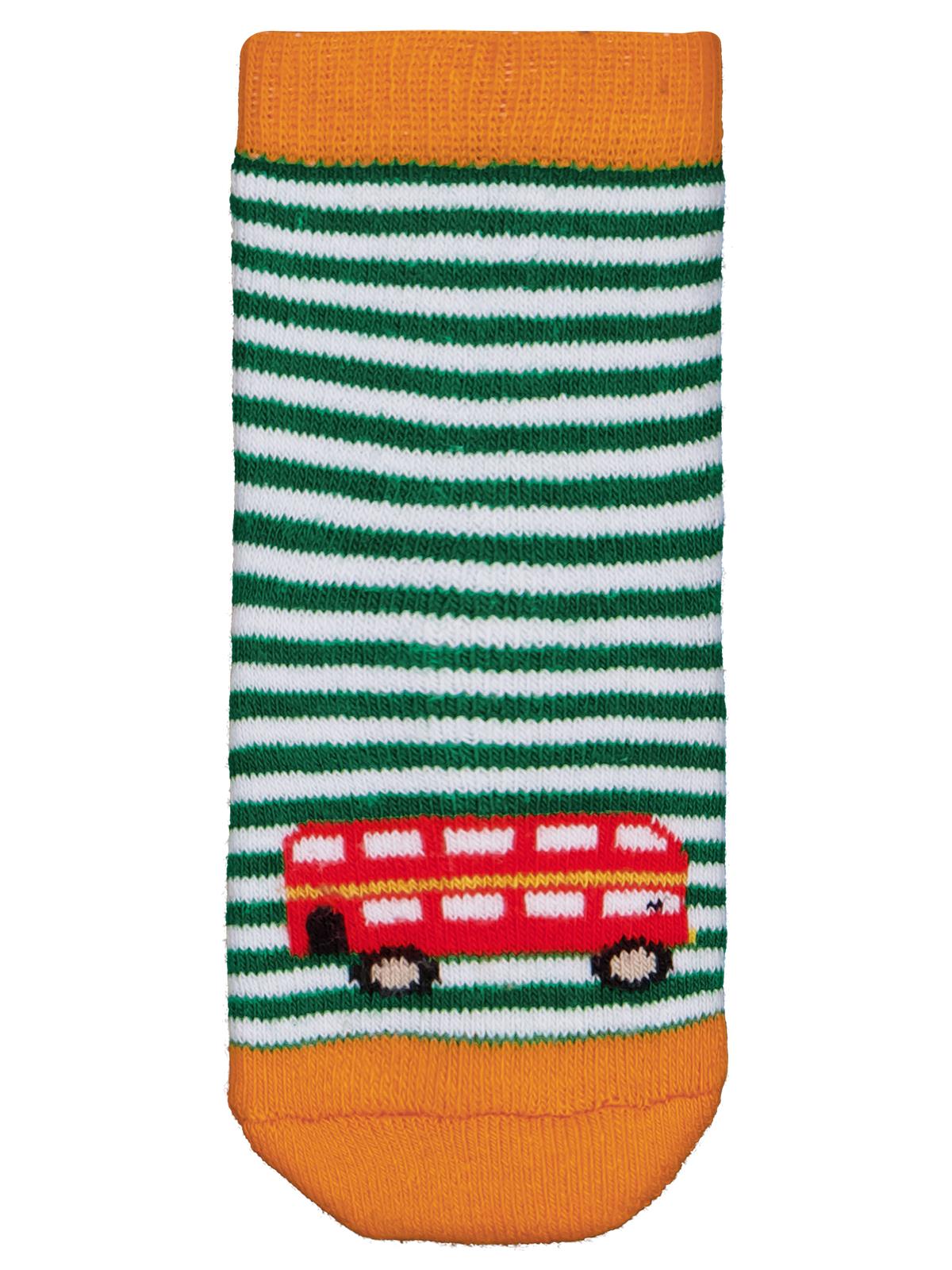 Civil Baby Kamyon Havlu 6-18 Ay 3'lü Bebek Erkek Çorap Set