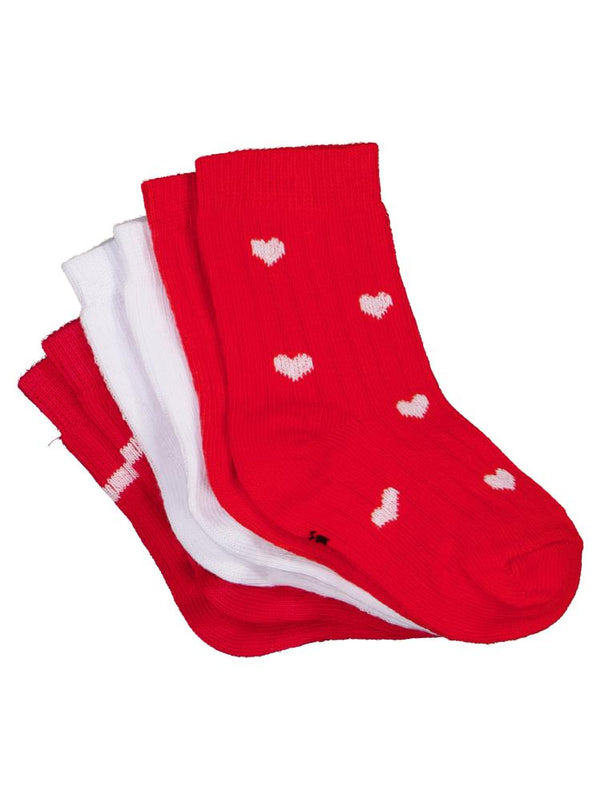 Civil Baby Kalp 3'lü 6-18 Ay Bebek Kız Çorap Set