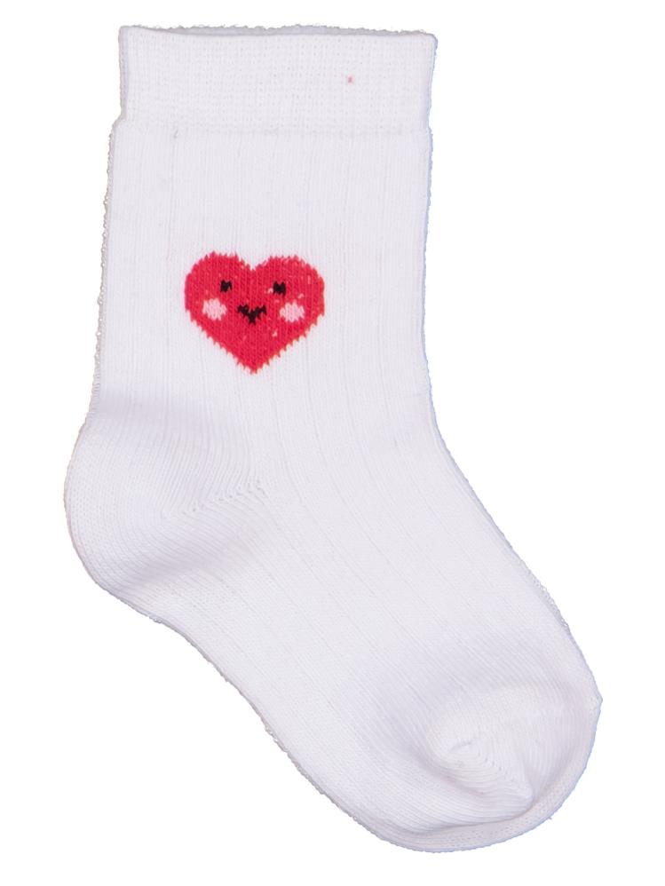 Civil Baby Kalp 3'lü 6-18 Ay Bebek Kız Çorap Set