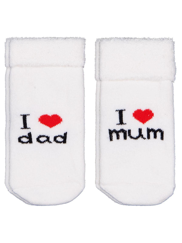 Civil Baby I Dad Kıvrık Havlu 6-18 Ay 2'li Bebek Kız Çorap Set